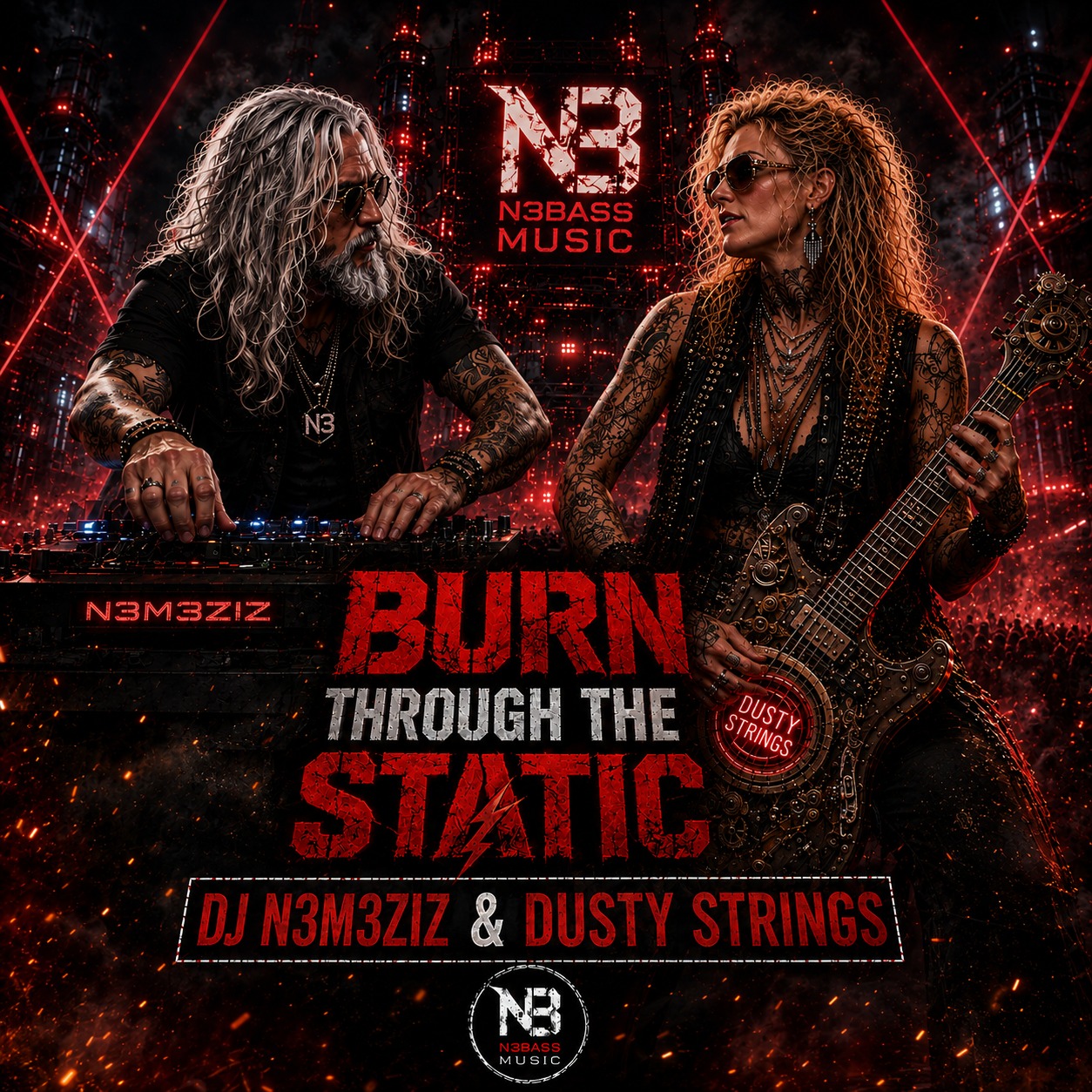 Cover of Burn through the static