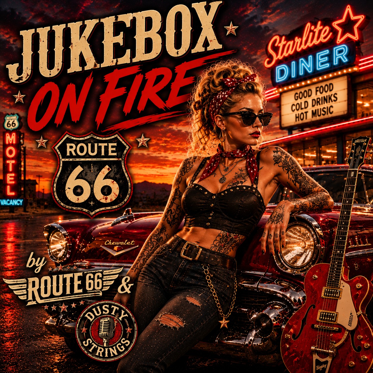 Cover of Jukebox on Fire