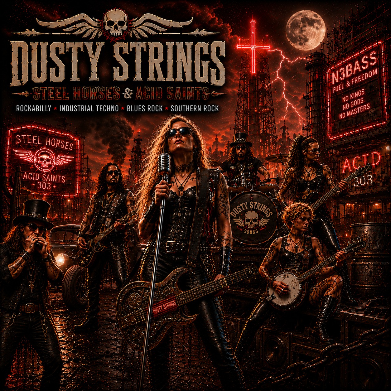 Cover of Steel Horses & Acid Saints