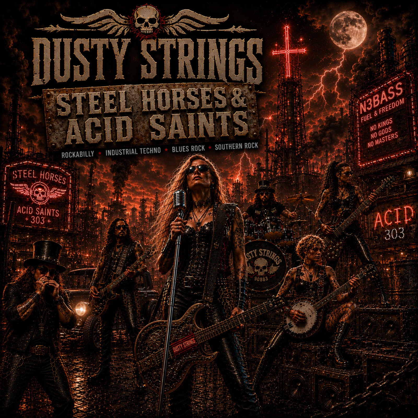 Cover of Steel Horses & Acid Saints
