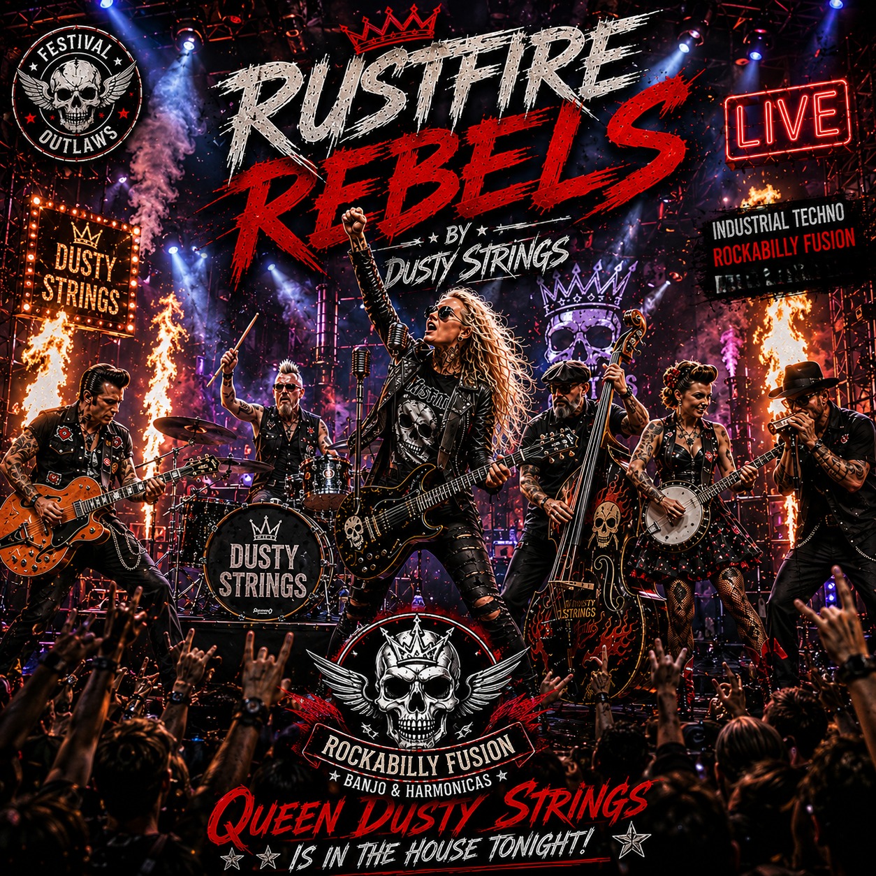 Cover of Rustfire Rebels
