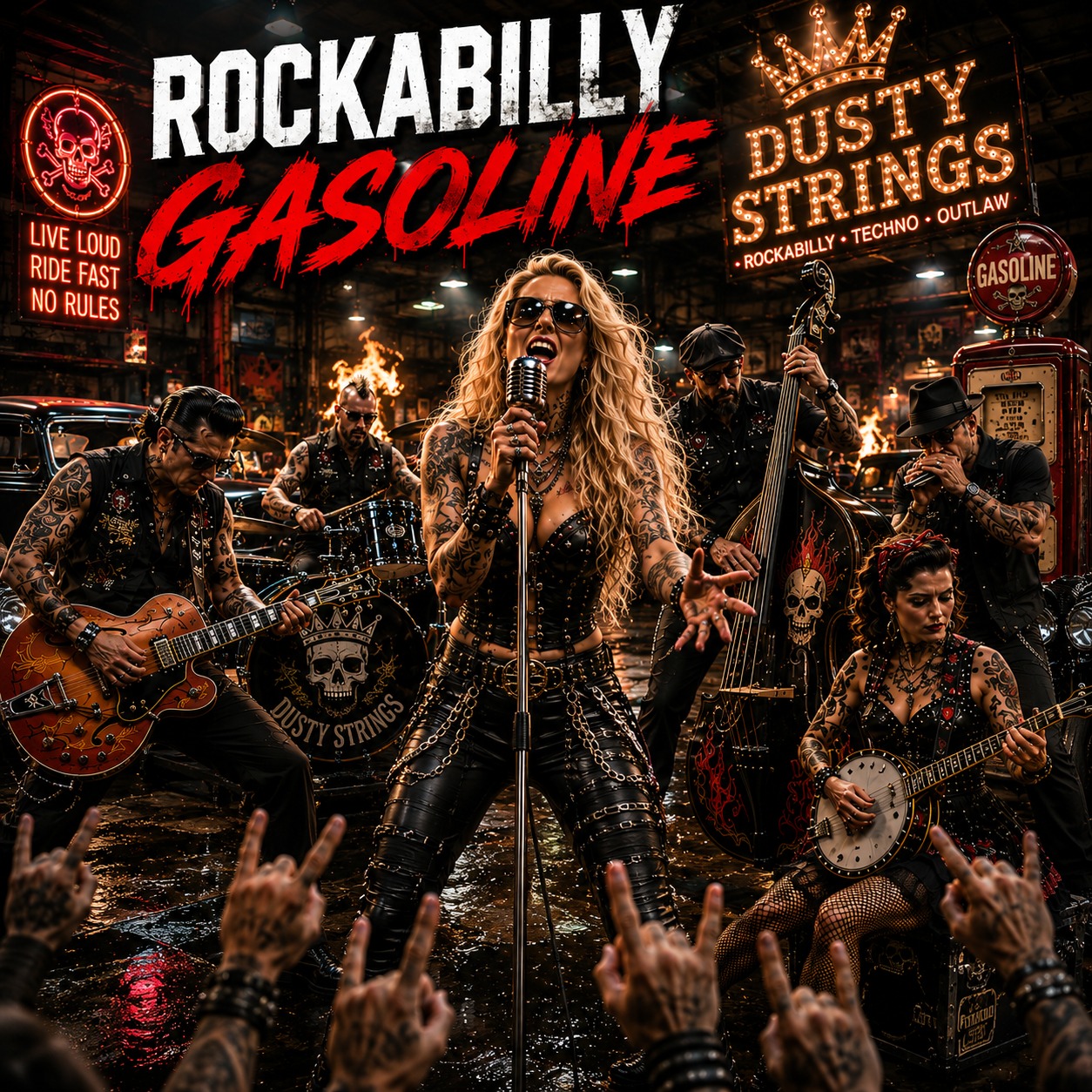 Cover of Rockabilly Gasoline