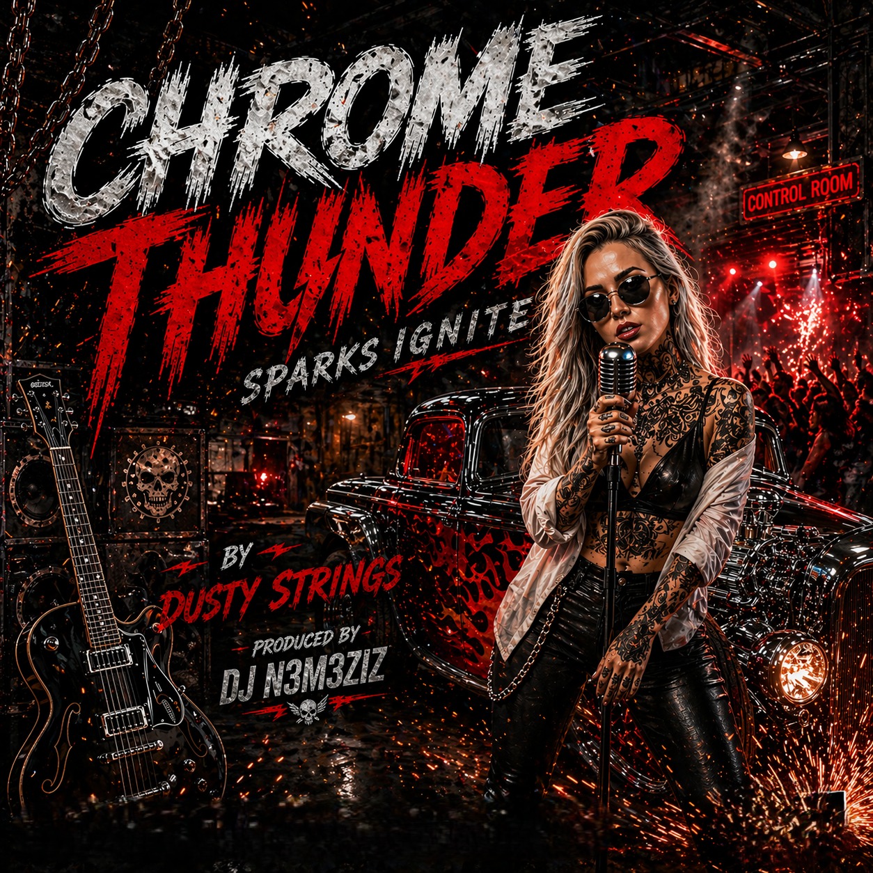 Cover of Chrome thunder, sparks ignite