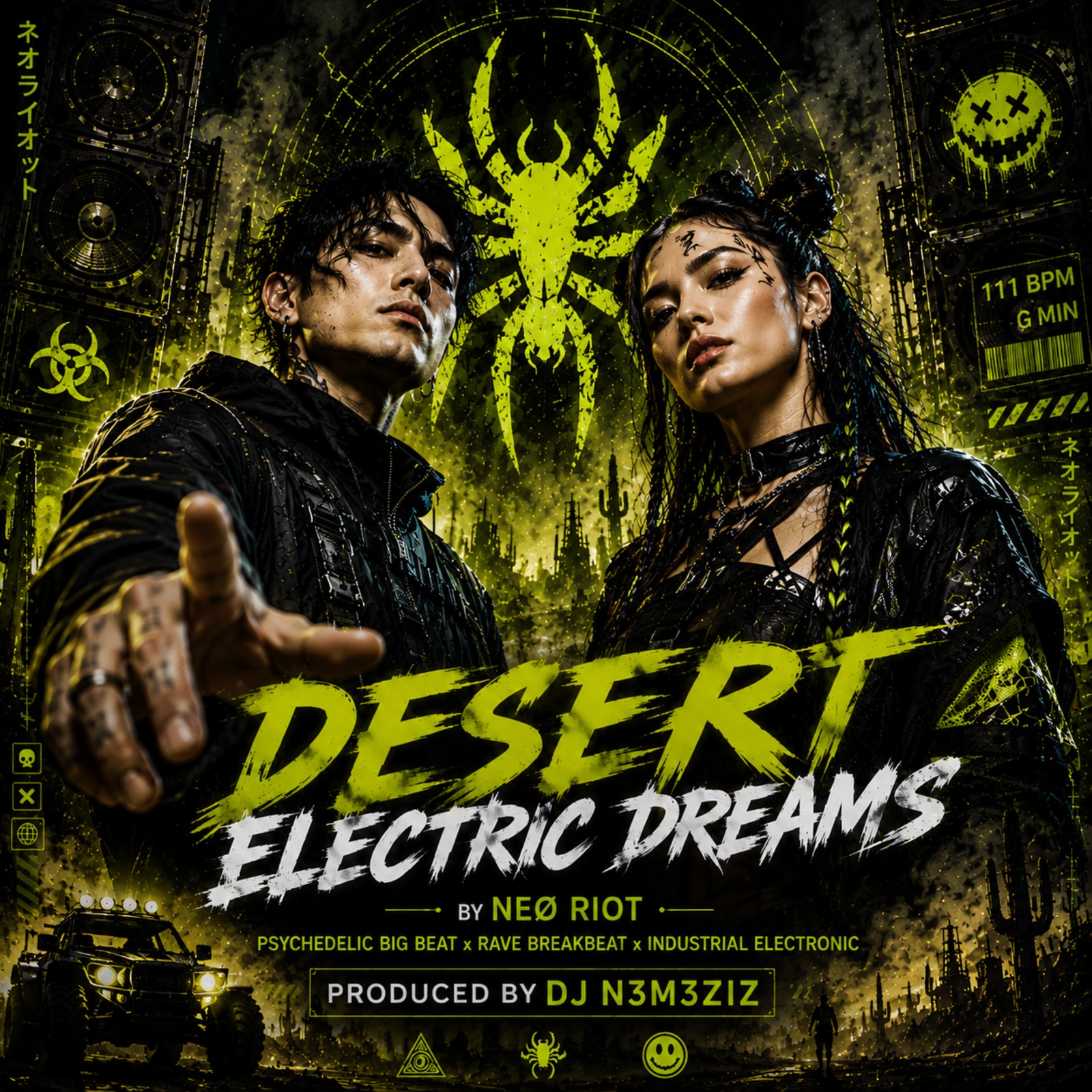 Cover of Desert Electric Dreams