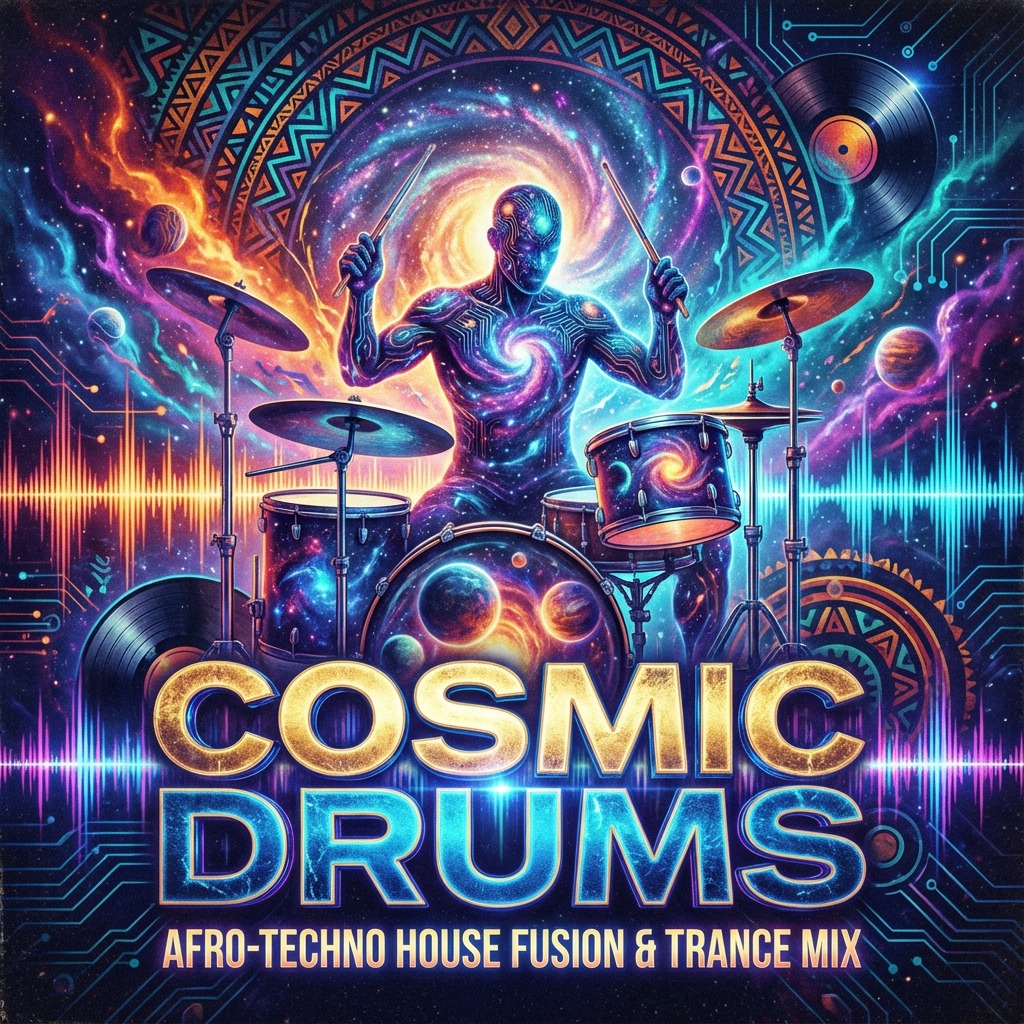 Cover of Cosmic Drums