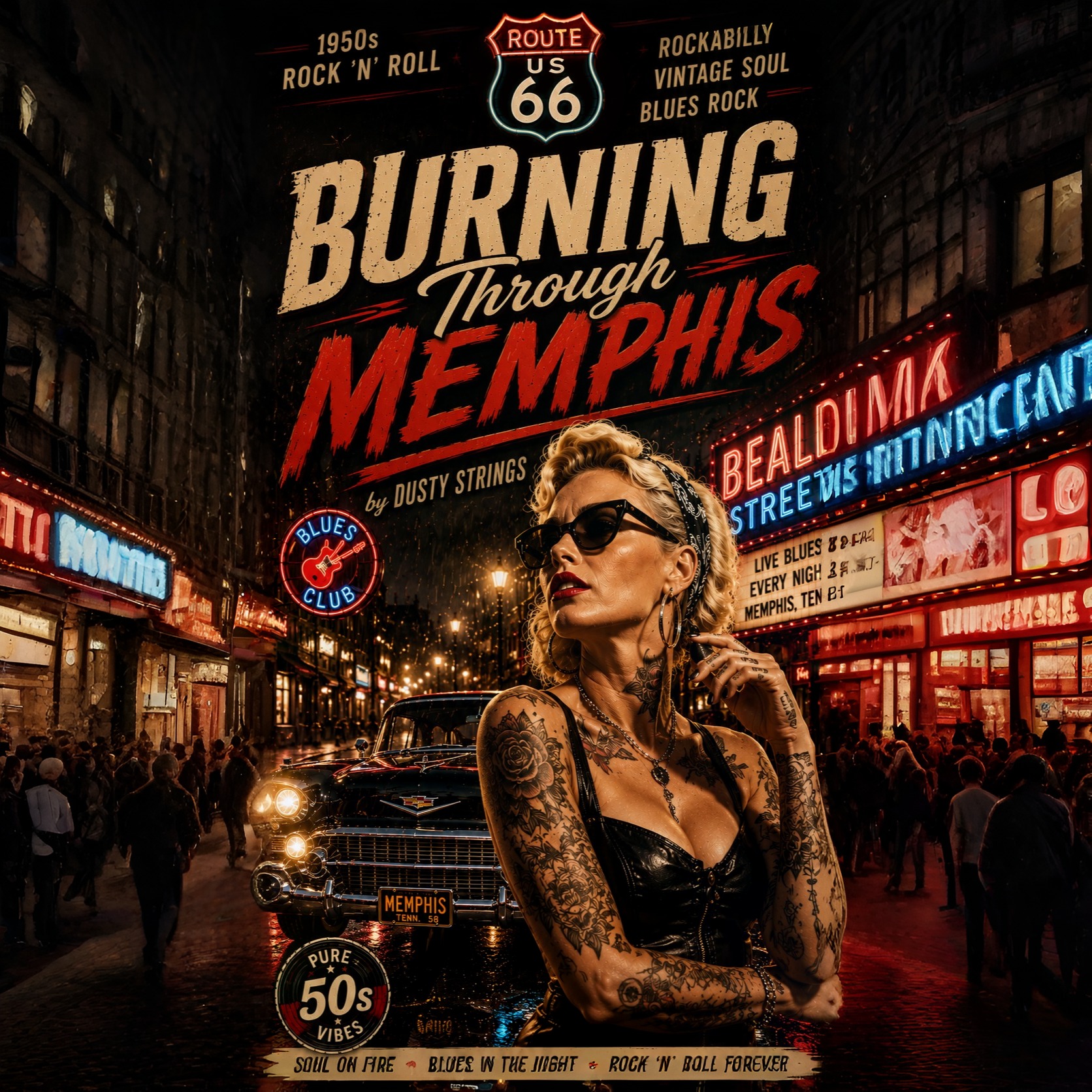 Cover of Burning Through Memphis