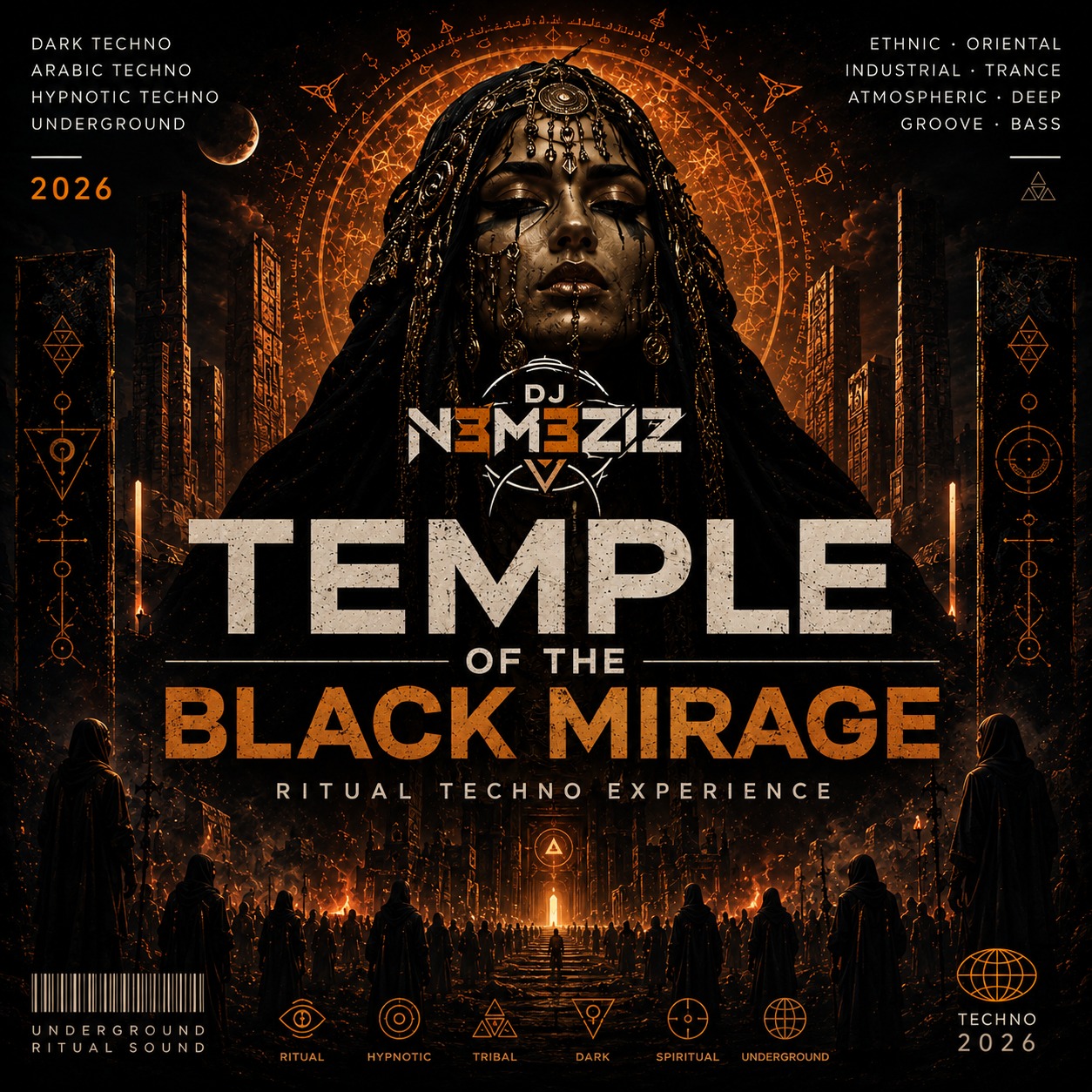 Cover of Temple Of The Black Mirage