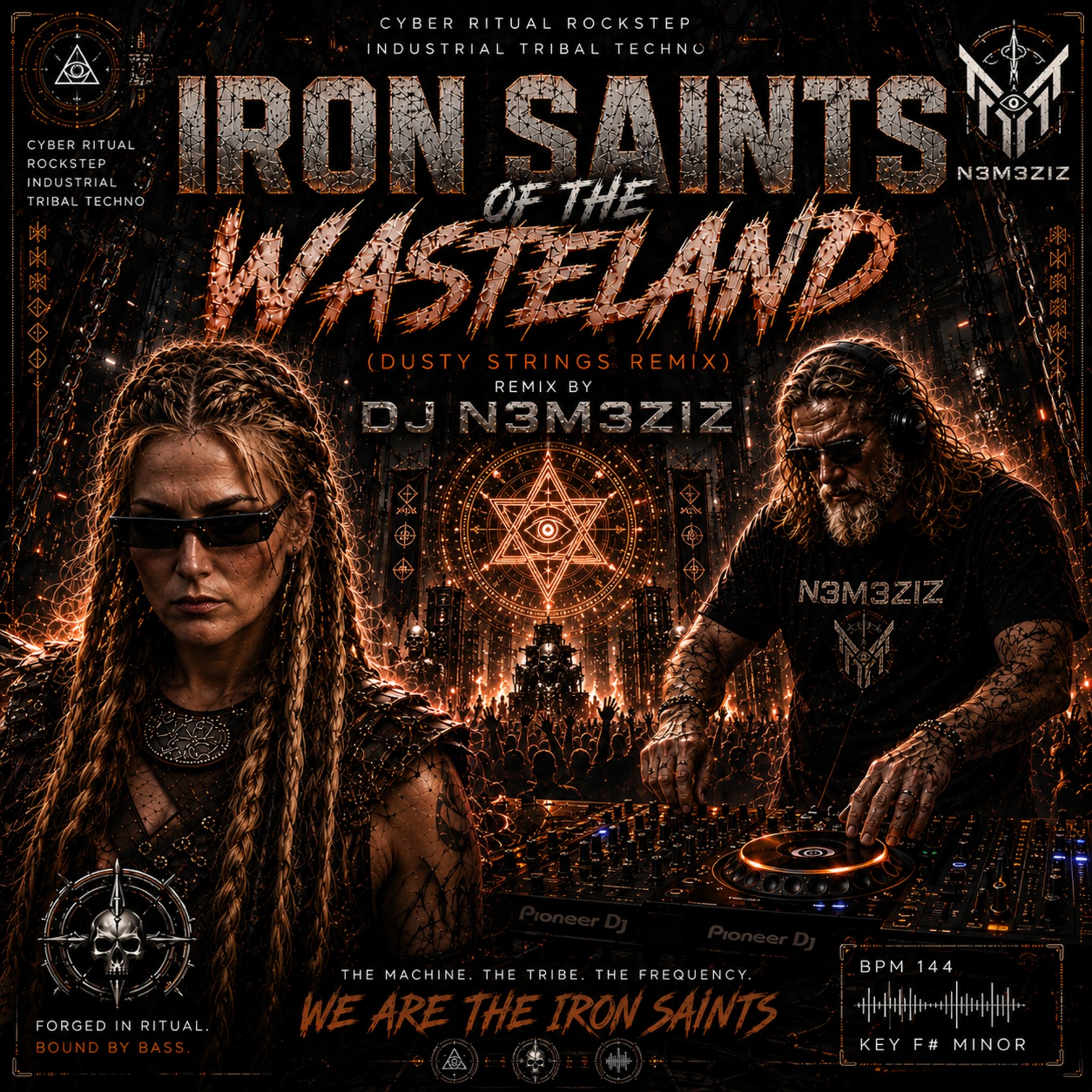 Cover of Iron Saints Of The Wasteland (REMIX)