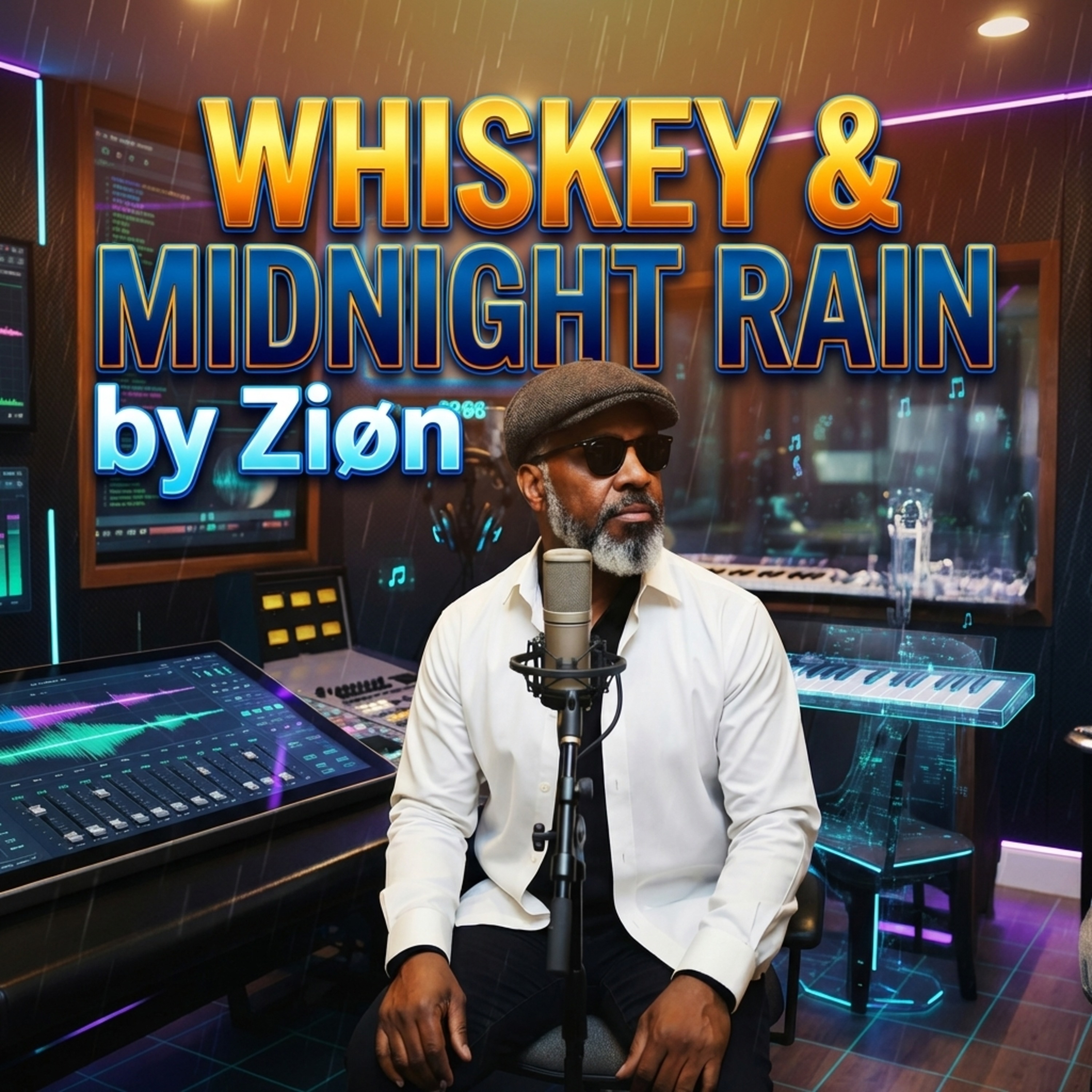 Cover of Whiskey & Midnight Rain