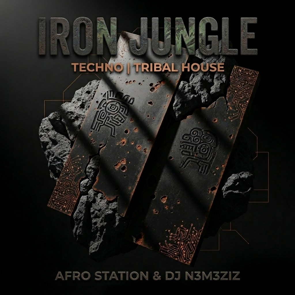 Cover art for Carbon Drums by DJ N3M3ZIZ,Afro Station