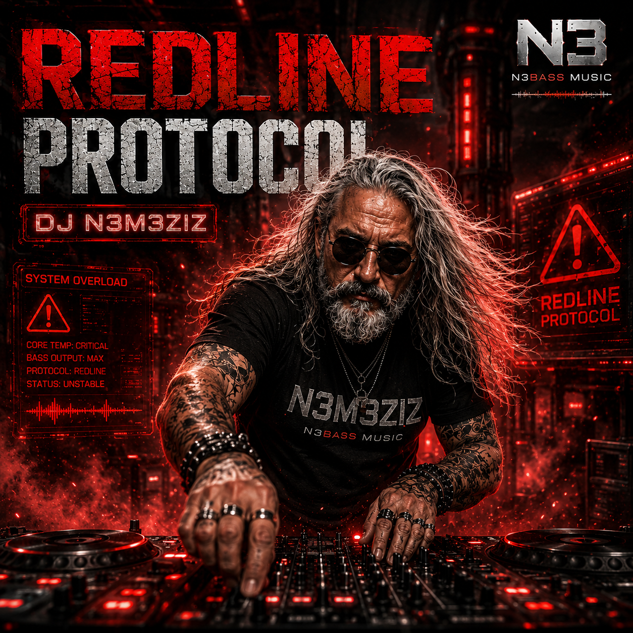 Cover art for Redline Protocol by DJ N3M3ZIZ
