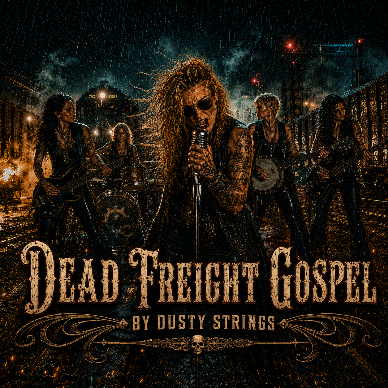 Cover art for Dead Freight Gospel by Dusty Strings