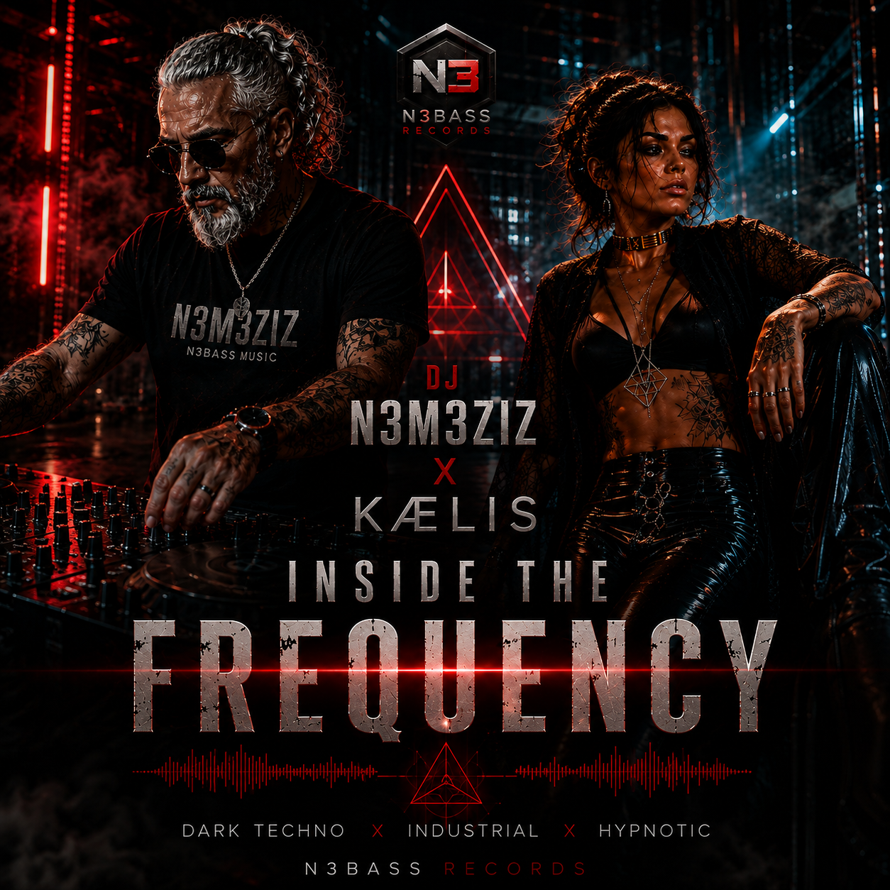 Cover art for Inside the Frequency by DJ N3M3ZIZ,KÆLIS