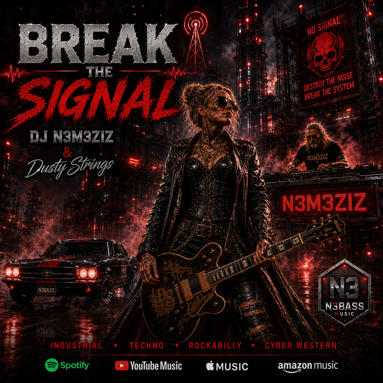 Cover art for Break the Signal by DJ N3M3ZIZ,Dusty Strings