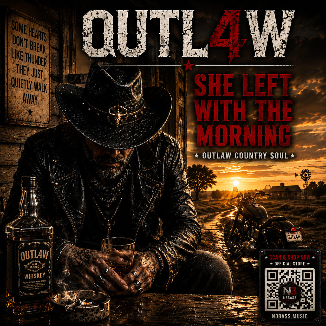 Cover of She Left With the Morning